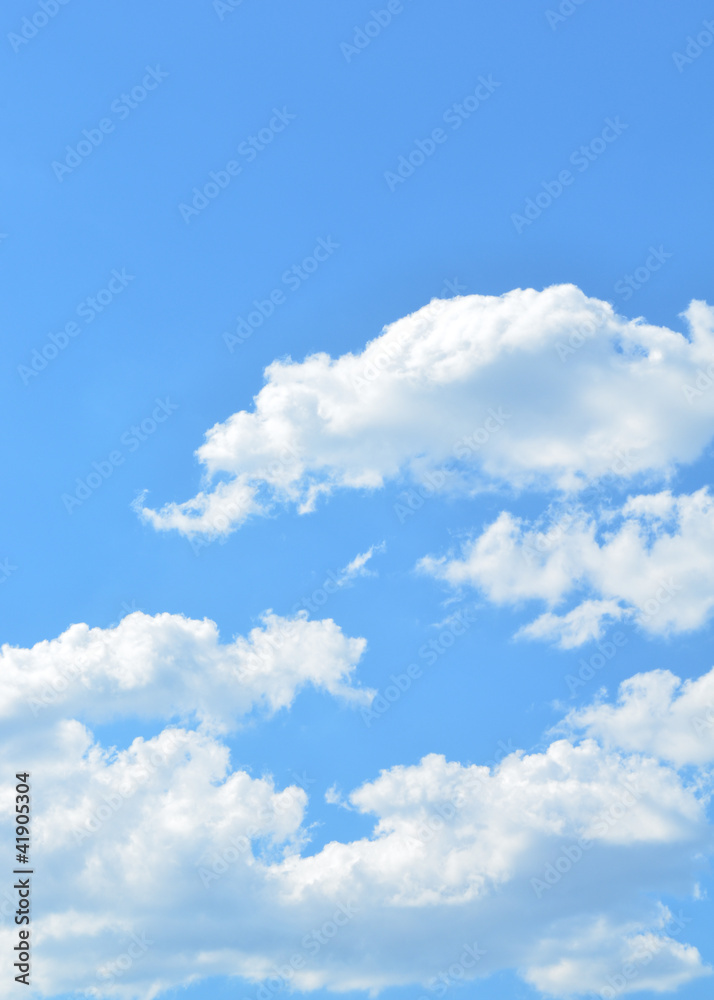 Fototapeta premium Blue sky with space