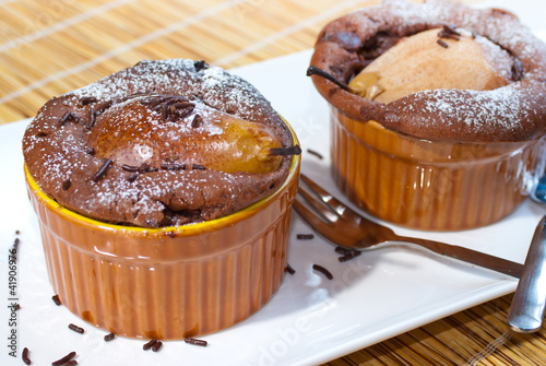 Schoko Birnen Muffin