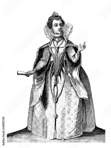 Foto Elizabethan Fashion - Renaissance 16th century