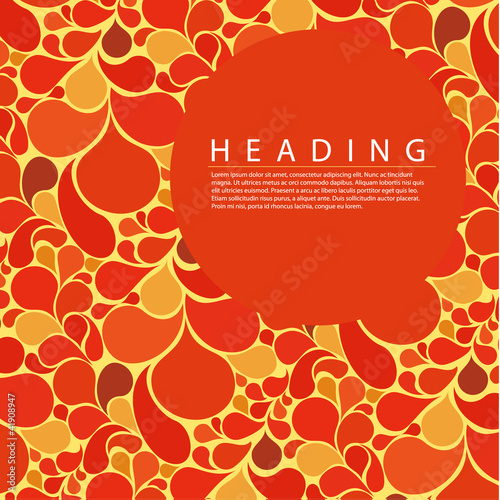 Vector abstract retro background
