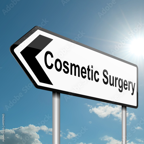 Obraz na płótnie Cosmetic surgery concept.