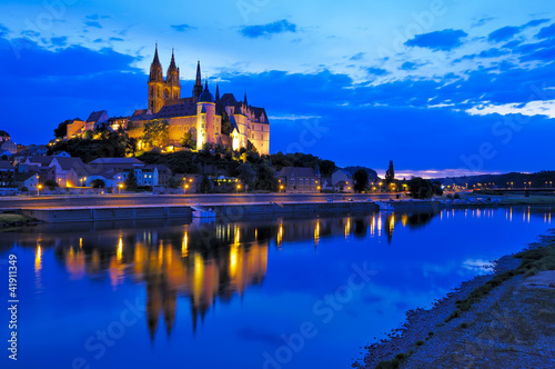 Meissen at night