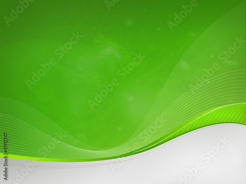 Green background dizzy, green waves
