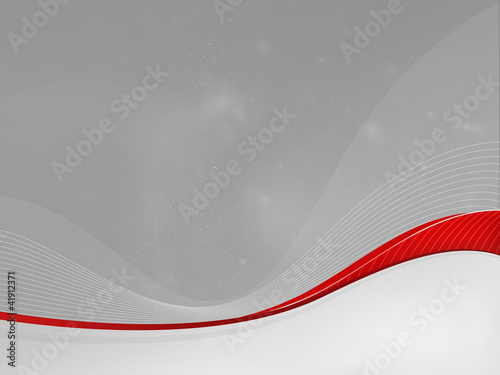 Gray background Dizzy-G, red waves