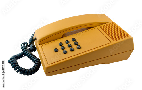 the old push-button telephone