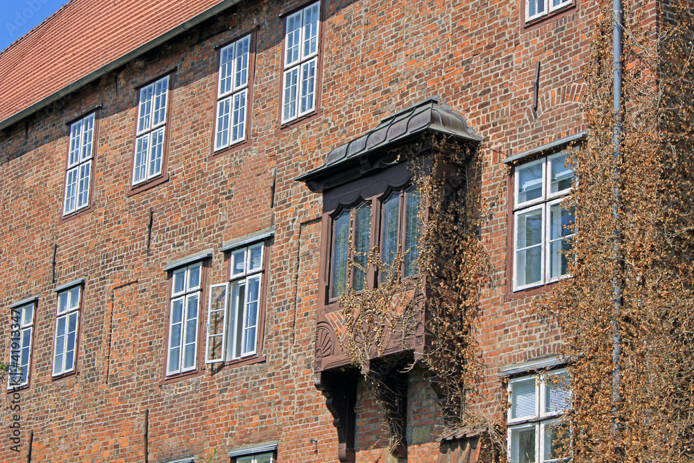 Außenfassade des Winsener Schlosses (Niedersachsen)