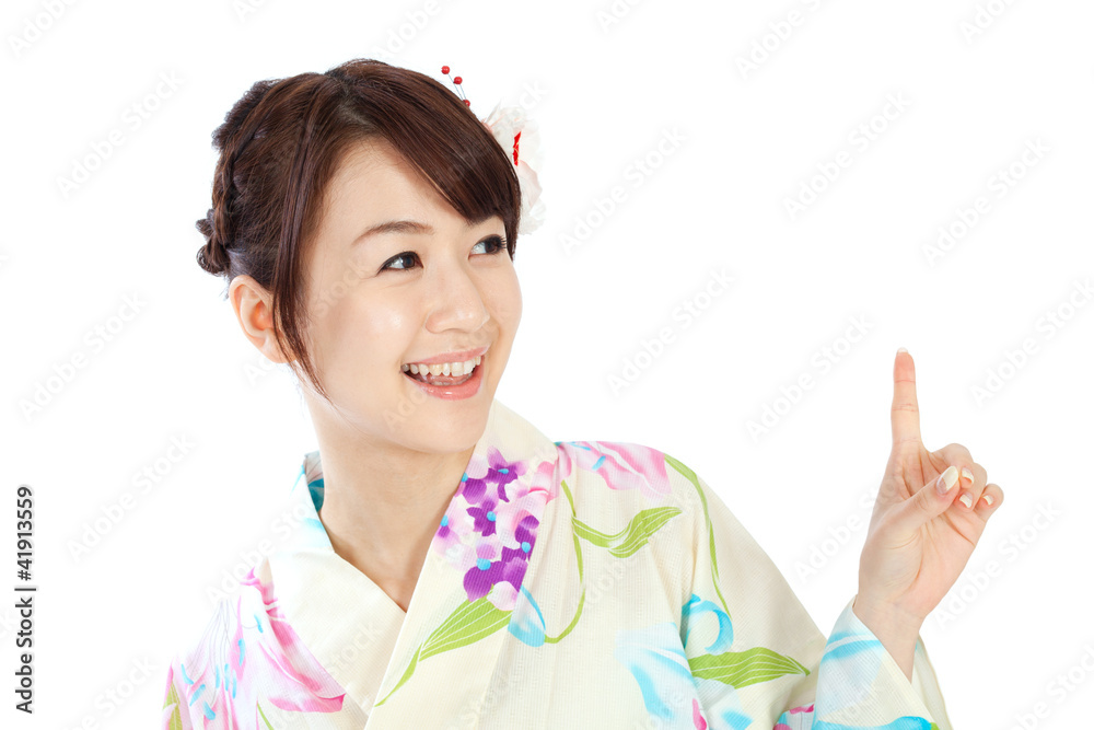 Beautiful kimono woman. Portrait of asian woman. Beautiful kimono woman. Portrait of asian woman.