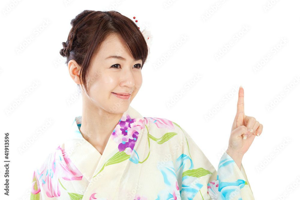 Beautiful kimono woman. Portrait of asian woman. Beautiful kimono woman. Portrait of asian woman.