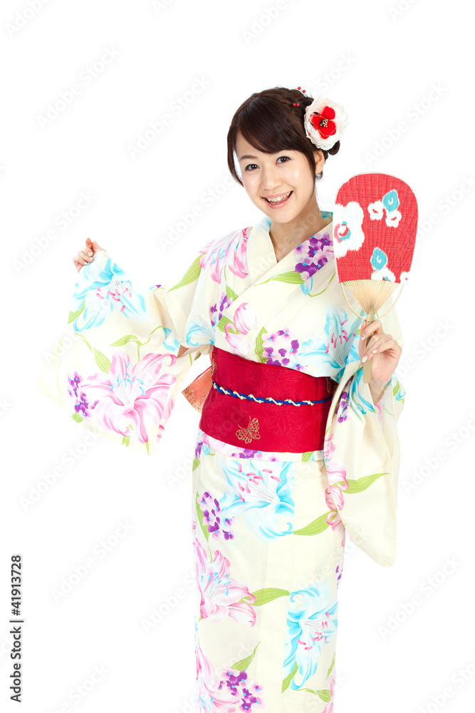 Beautiful kimono woman. Portrait of asian woman. Beautiful kimono woman. Portrait of asian woman.