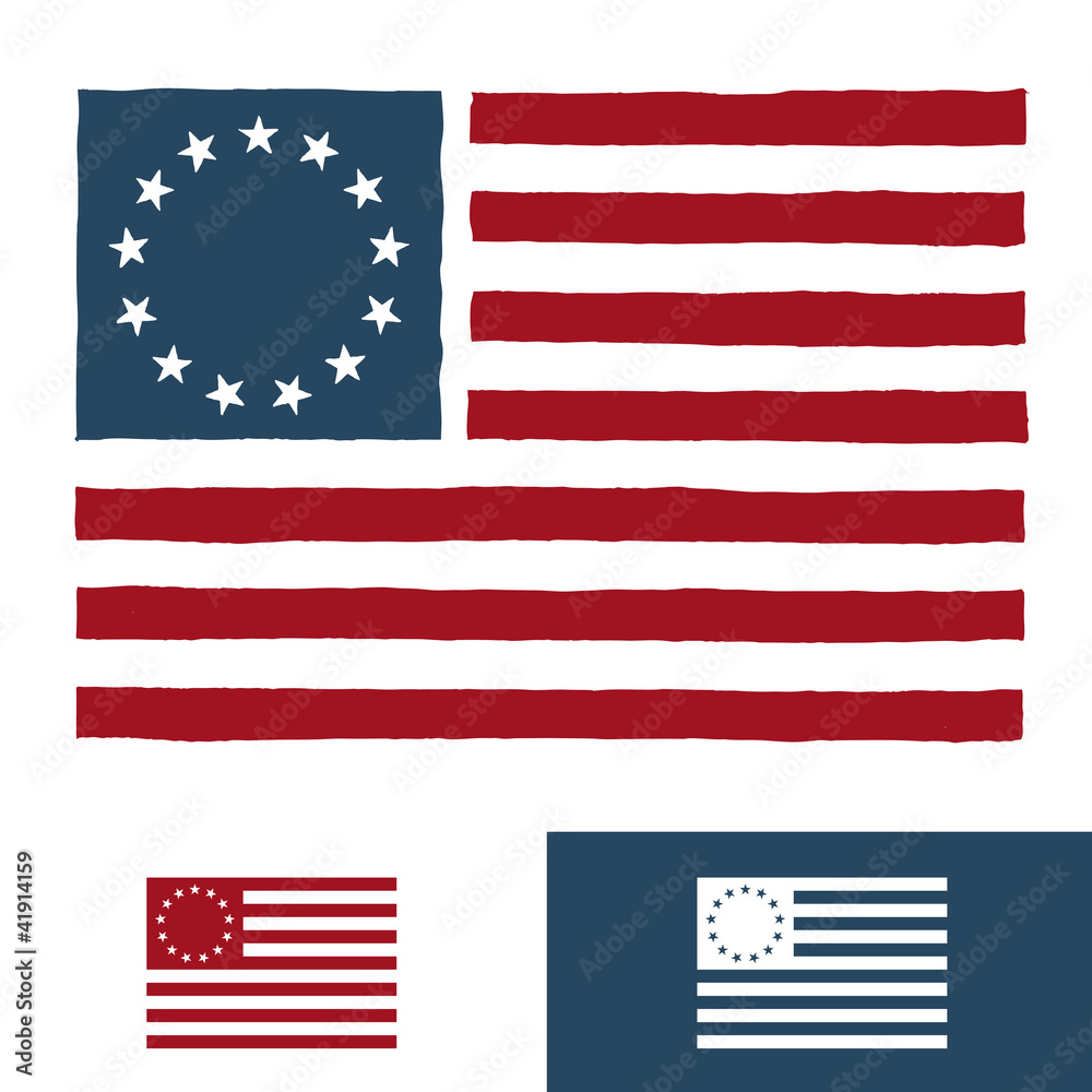 Φωτογραφία Original American flag design