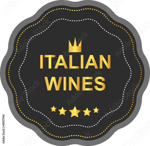 LABEL ITALIAN WINES