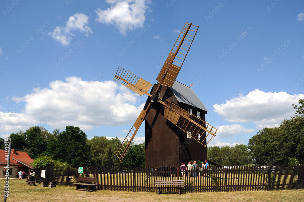 Fototapeta premium Bockwindmühle
