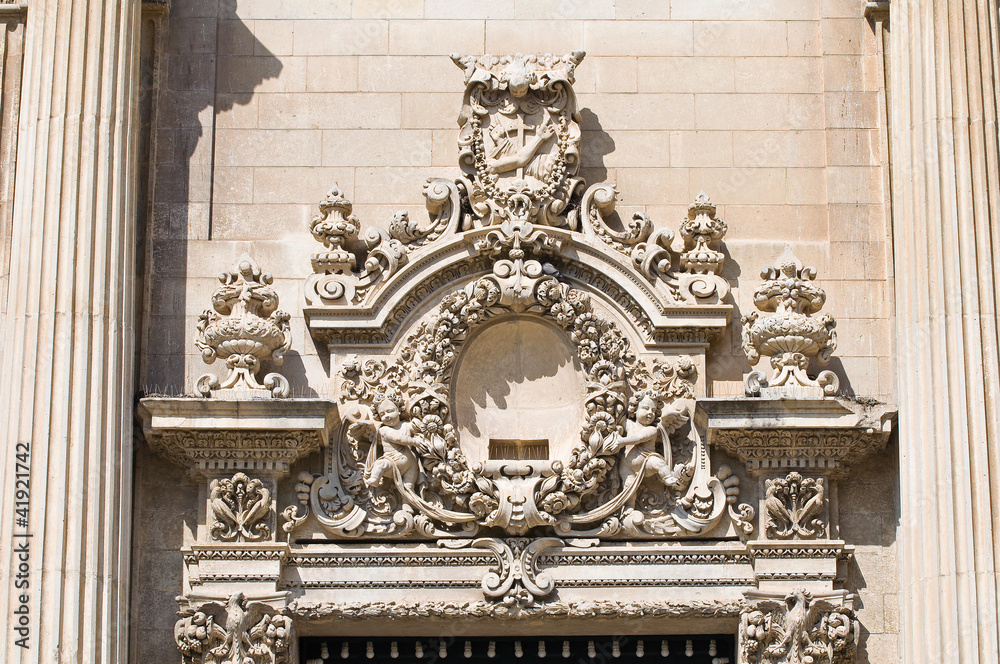 Church of St. Chiara. Lecce. Puglia. Italy. Church of St. Chiara. Lecce. Puglia. Italy.