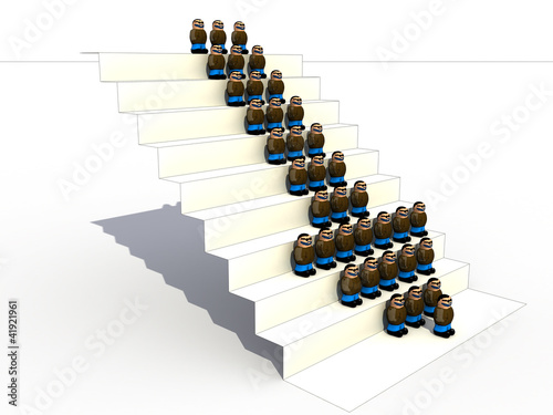 Little People of the white stairs №2