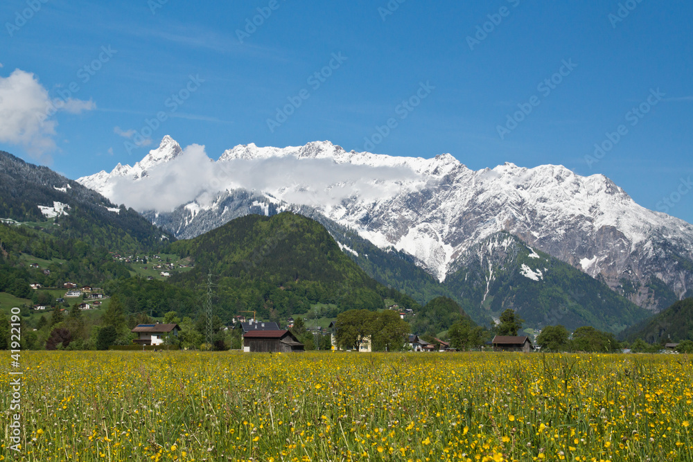 Frühling in den Bergen