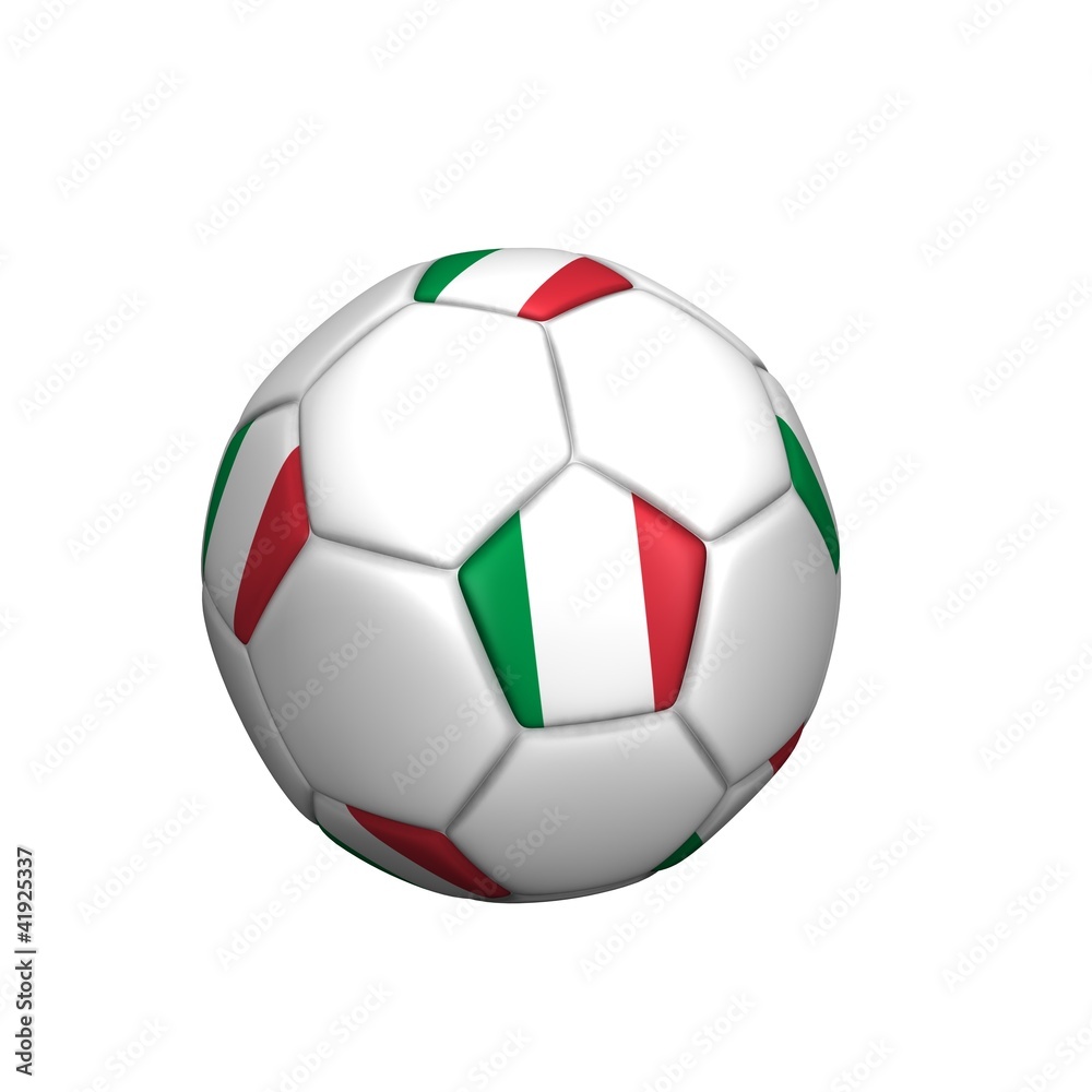 balón bandera italiana