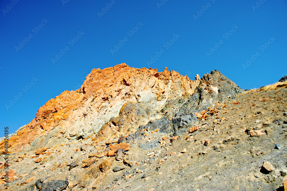 Landscape, kora around of the mount Kailas
