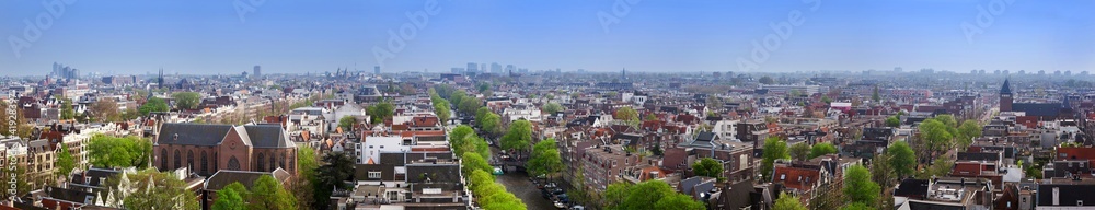 Amsterdam panorama, Holland, Netherlands