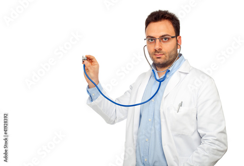 medico e stetoscopio