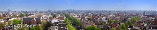 Amsterdam panorama  Holland  Netherlands