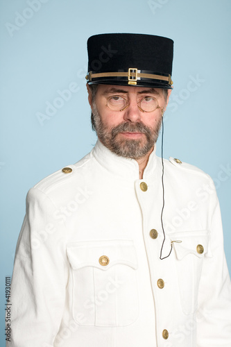 man in the form of a naval officer