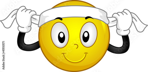 Headband Smiley