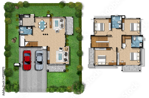 House plan presentation