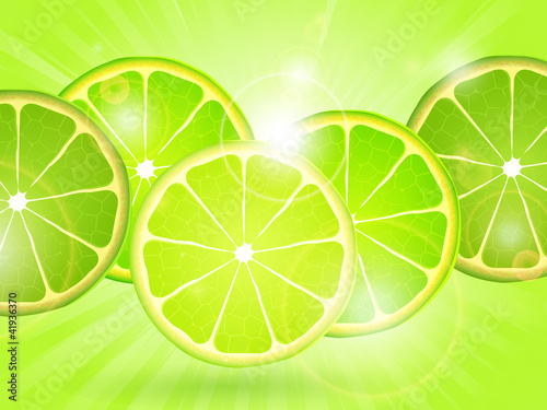 lime slice background
