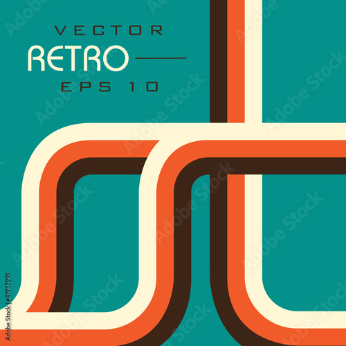 Retro  style Vector illustration EPS 10 background.