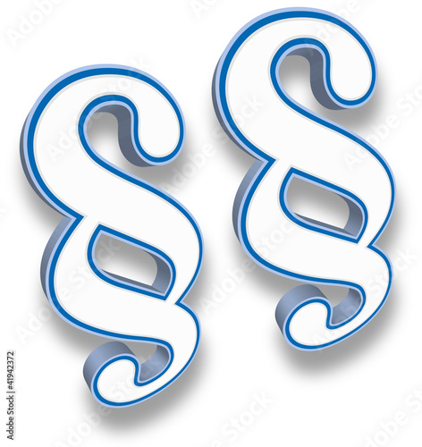 Paragraphen - Symbol