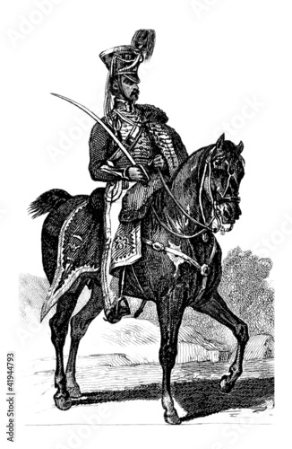 British Soldier - Horseman - middle 19th century © Erica Guilane-Nachez