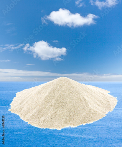 Foto île de sable