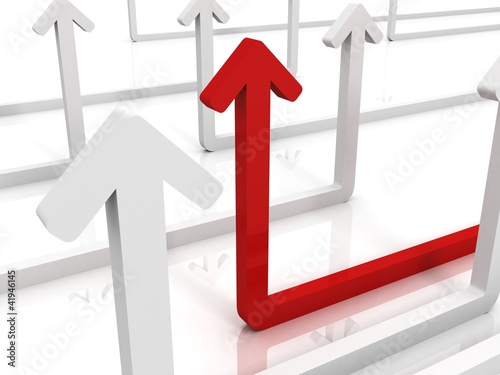 individual red arrow specif...