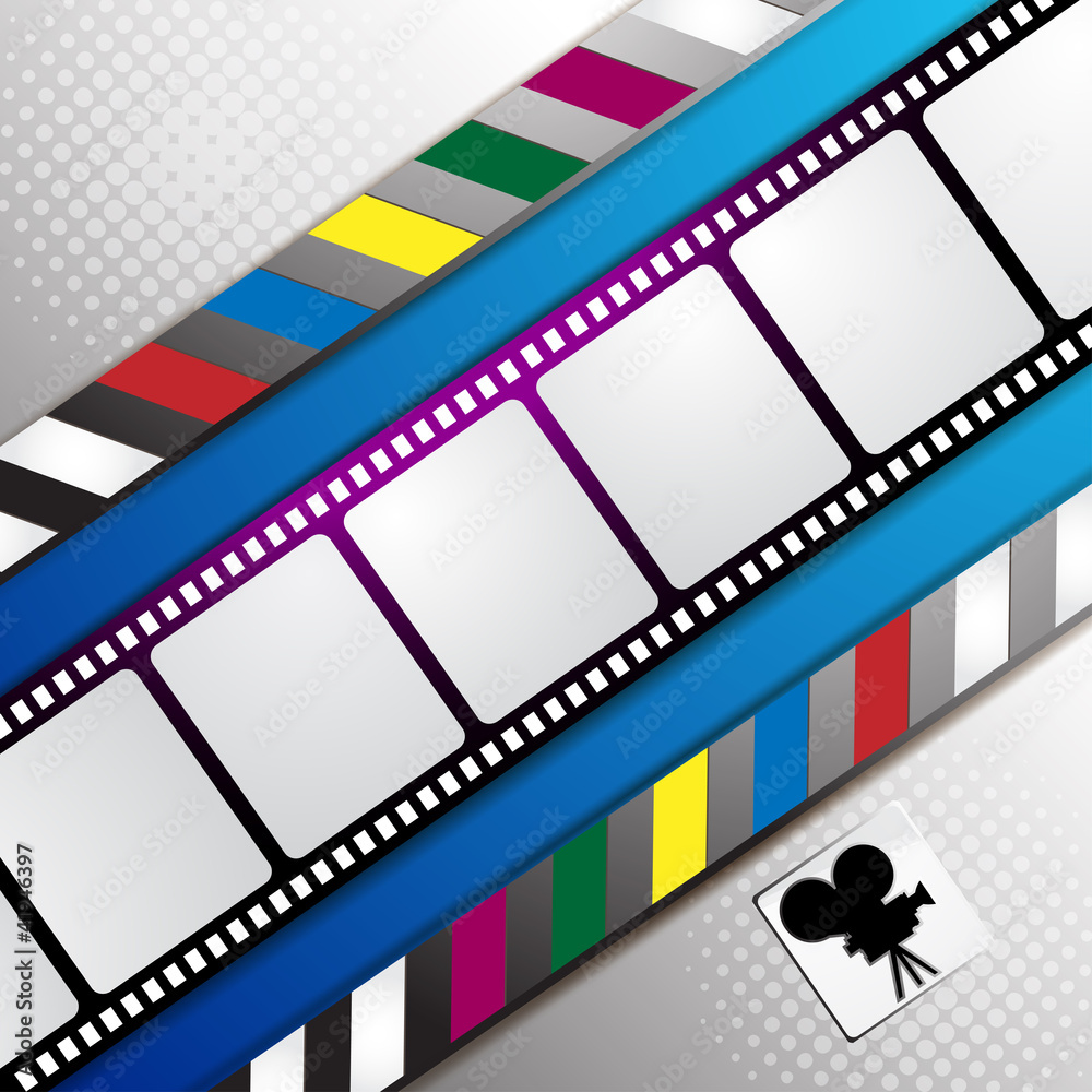 Film frames with camera