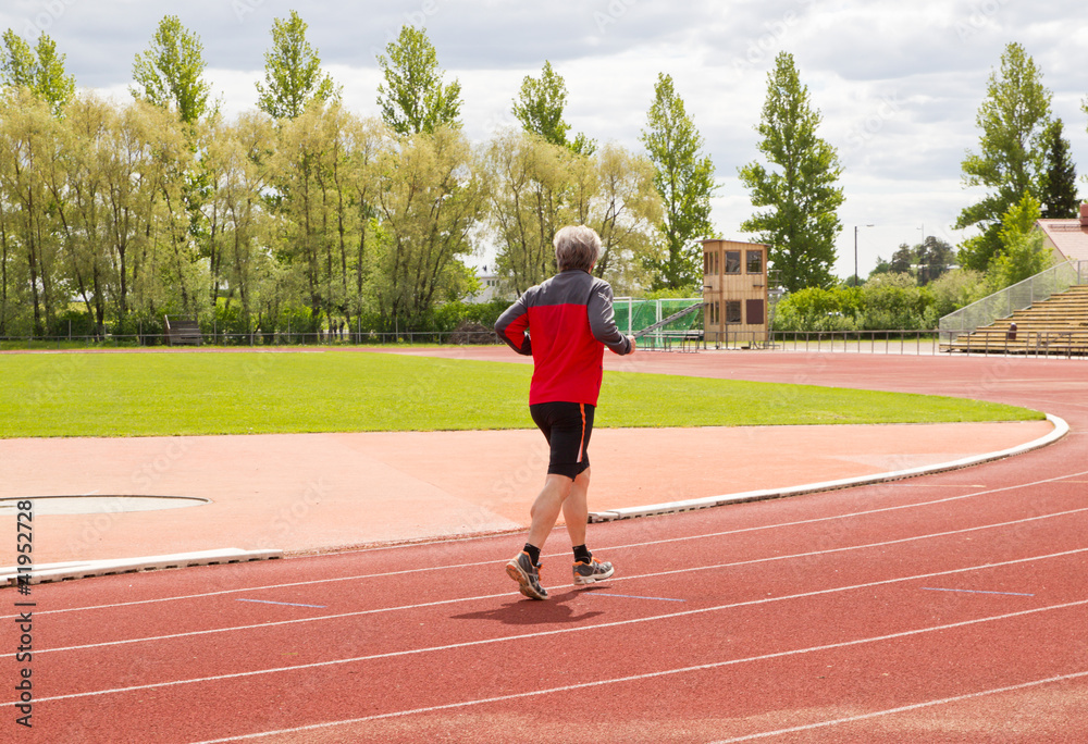 man running