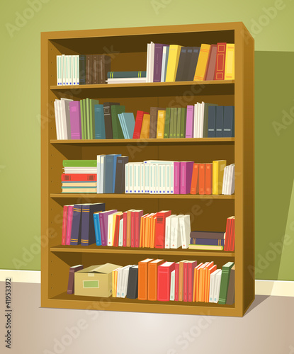 Library Bookshelf