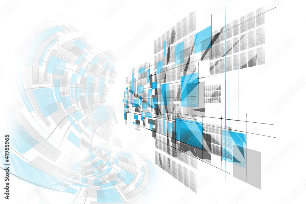 Obraz premium Abstract Wavy Background