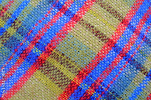 Background Texture Of Woven Picnic Basket Blanket
