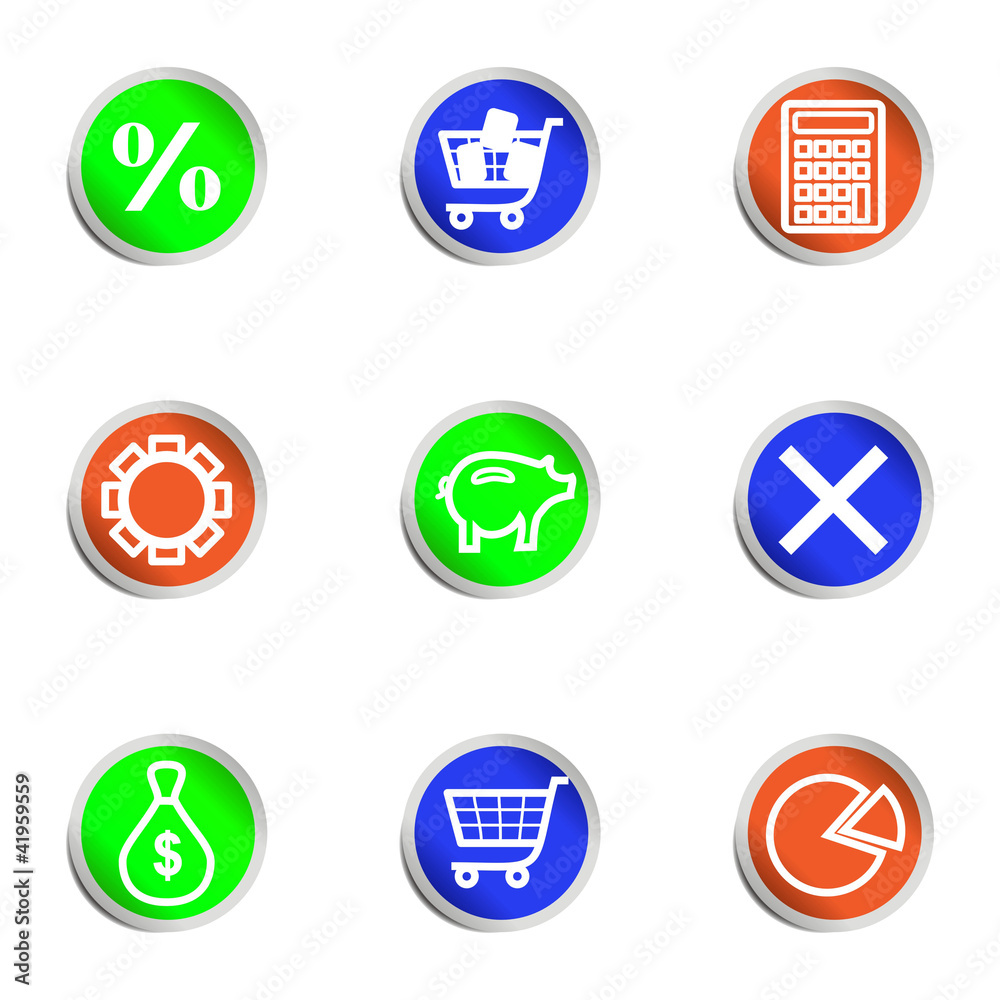 Glossy icon set Glossy icon set