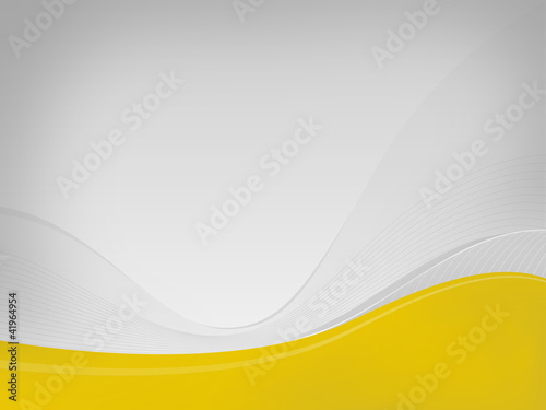 Light gray background Dizzy-HF, yellow wave