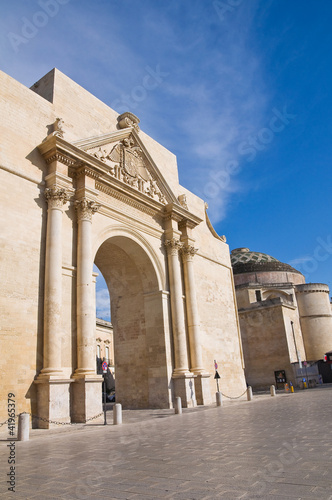 Neapolitan Gate. Lecce. Puglia. Italy.