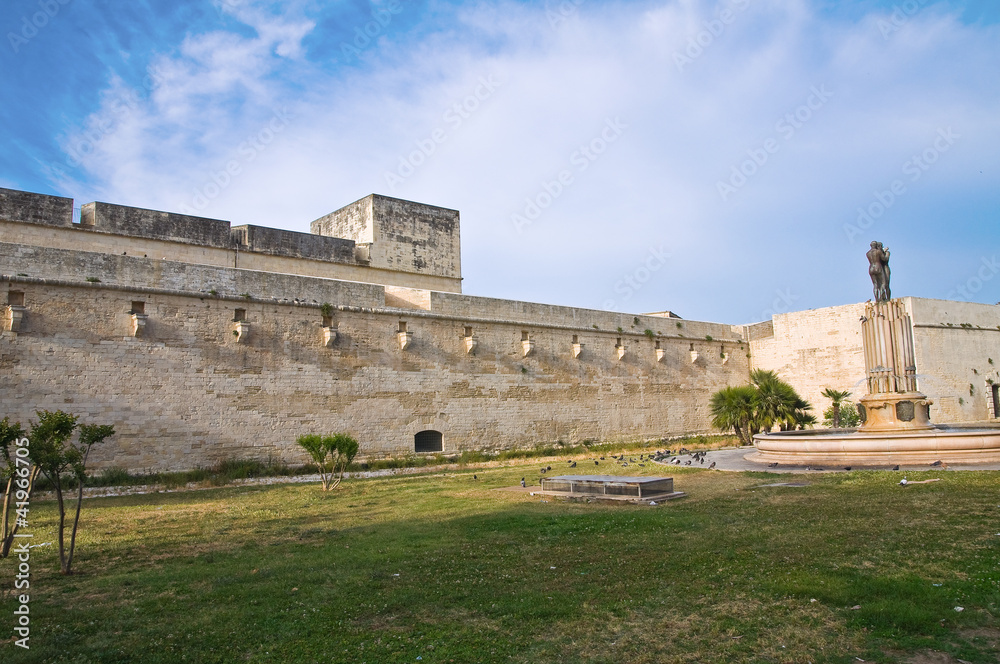 Castle of Charles V. Lecce. Puglia. Italy.