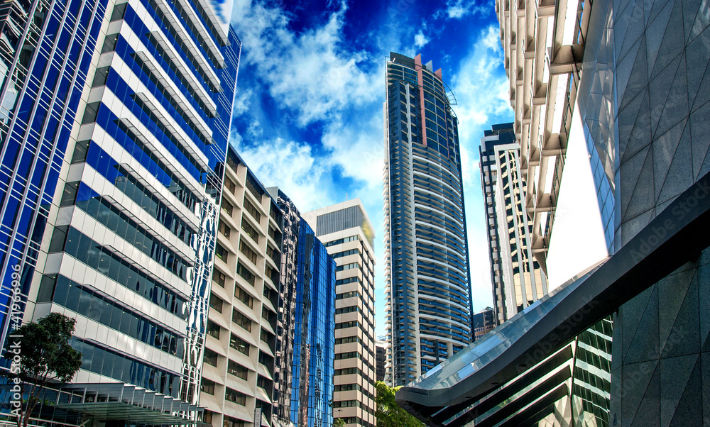 Fototapeta premium Nowoczesne wieżowce w Sydney