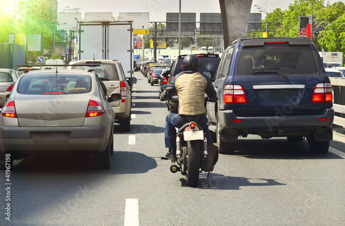 modes of transport, rush-hour traffic jam