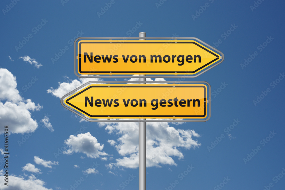 Thema Aktualität - News von gestern - News von morgen Thema Aktualität - News von gestern - News von morgen