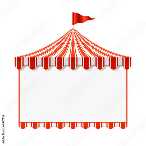 Circus advertisement background