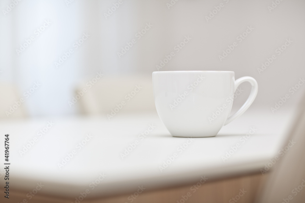 Weiße Tasse Weiße Tasse