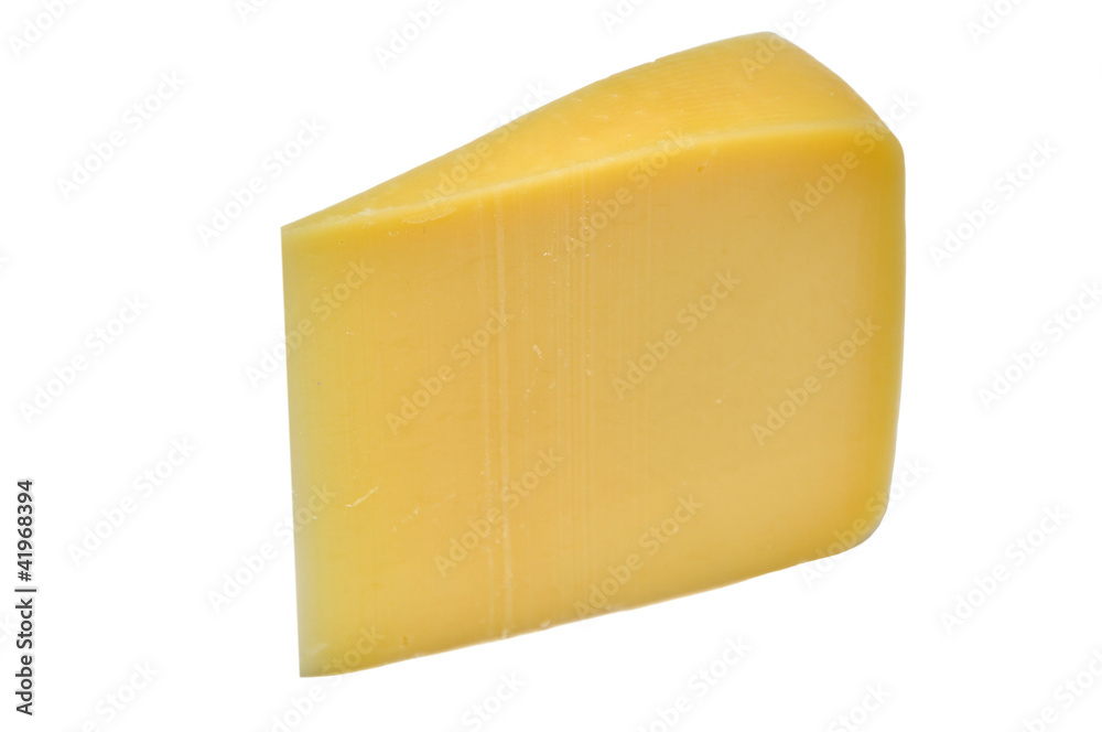 piece of cheese isolated on white piece of cheese isolated on white