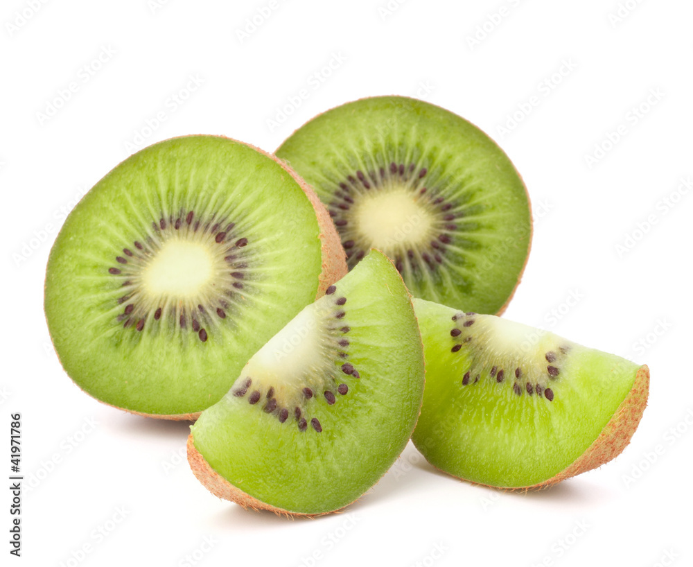 Fototapeta premium Kiwi fruit sliced segments