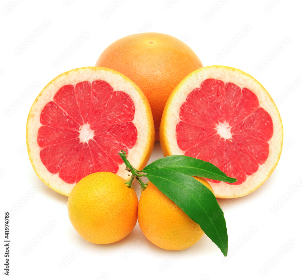 mandarine and grapefruit mandarine and grapefruit